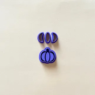 Cortador arcilla polimérica: calabaza efecto vidriera - Lylo Tools