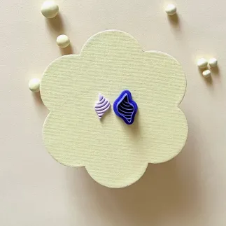 Cortador arcilla polimérica: concha con marcas - Lylo Tools