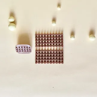 Mini sellos arcilla polimérica: abecedario, números y más - Lylo Tools