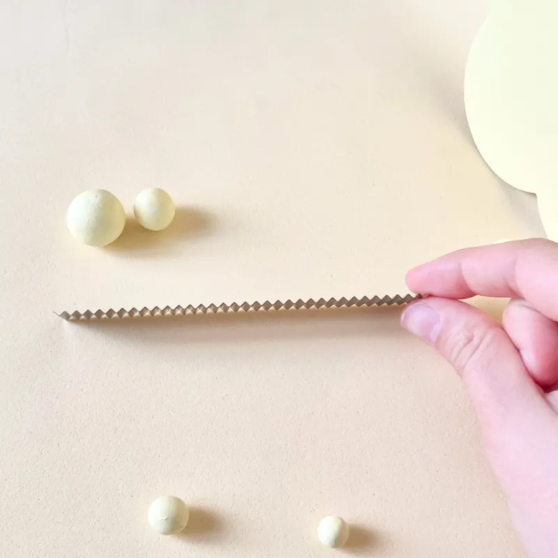 Pack cuchillas forma ondas acero inoxidable Pack cuchillas forma ondas acero inoxidable