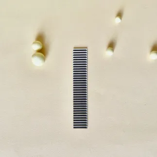 Pack cuchillas forma ondas acero inoxidable