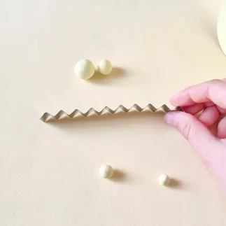 Pack cuchillas con ondas acero inoxidable para arcilla - Lylo Tools