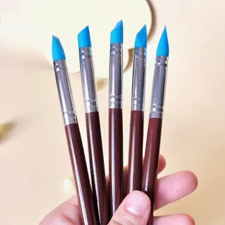 Pack pinceles de silicona para arcilla - Lylo Tools