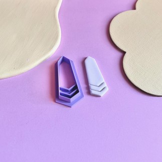 Cortador para arcilla polimérica estilo flecha - Lylo Tools