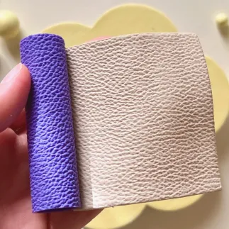 Rodillo de textura efecto cuero para arcilla polimérica - Lylo Tools