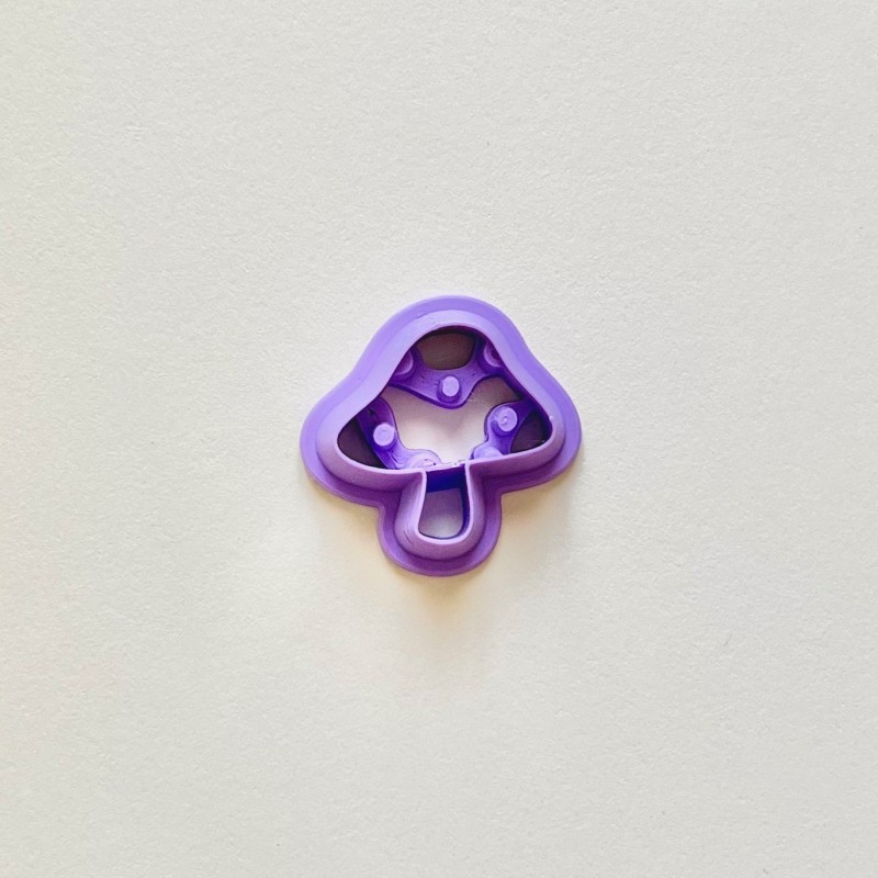 Cortador para arcilla polimérica seta Cortador para arcilla polimérica seta