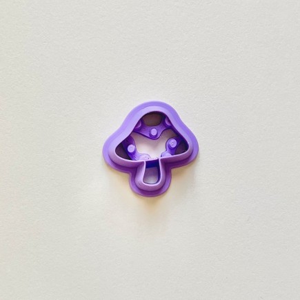 Cortador para arcilla polimérica seta