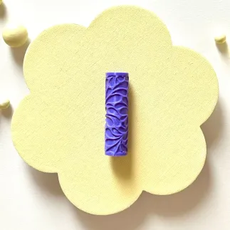 Mini rodillo de textura - estampado hojas