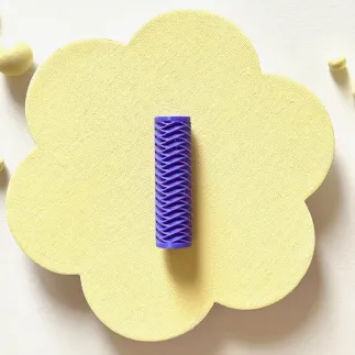 Mini rodillo de textura - estampado ondas
