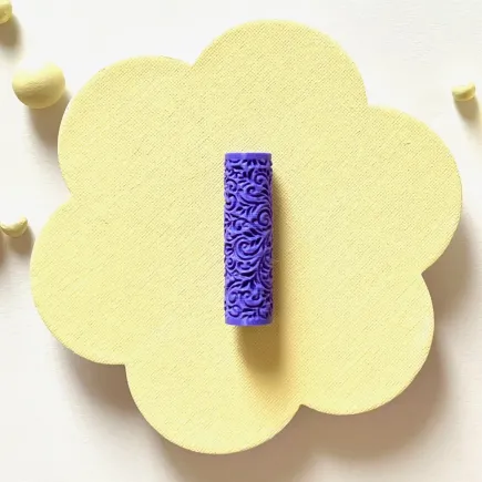 Mini rodillo de textura - estampado florituras