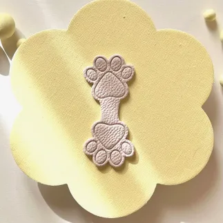 Cortador arcilla polimérica: llavero huella perro - Lylo Tools