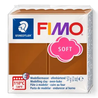 Arcilla polimérica FIMO Soft: Caramelo - Lylo Tools