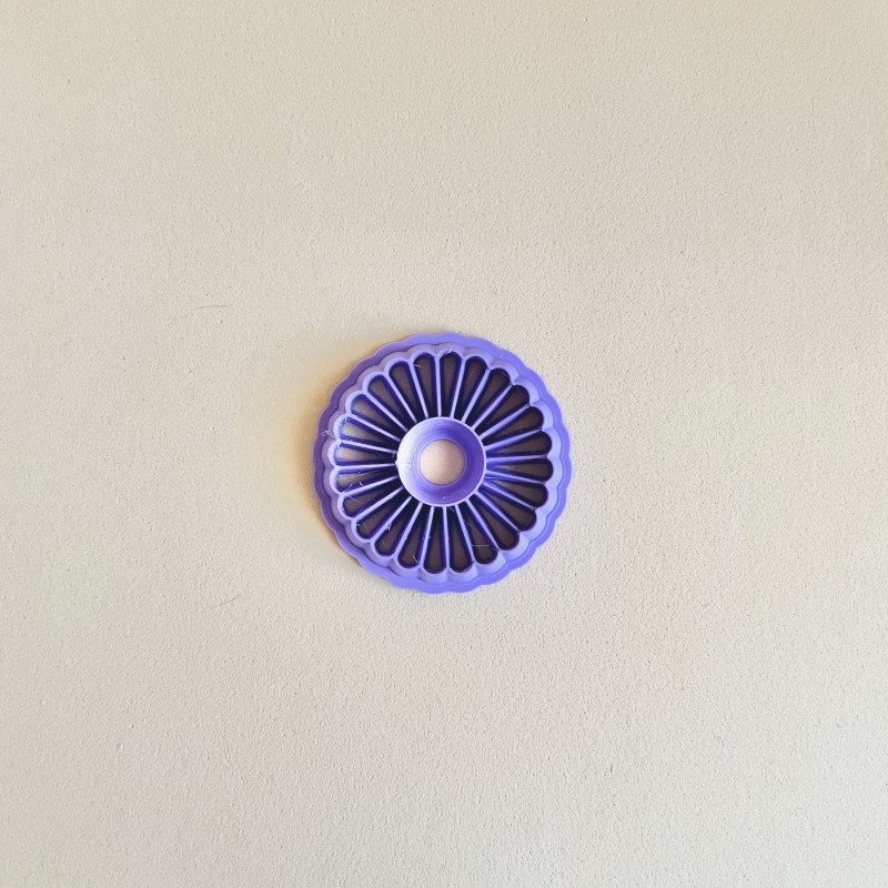 Cortador para arcilla polimérica pétalos boho