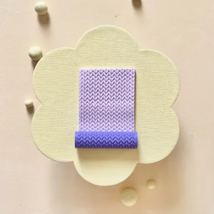 Mini rodillo de textura - Textura jersey