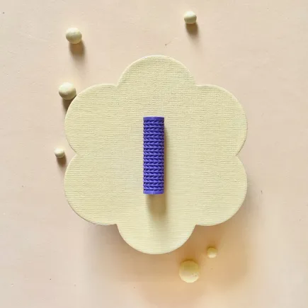 Mini rodillo de textura - Textura jersey