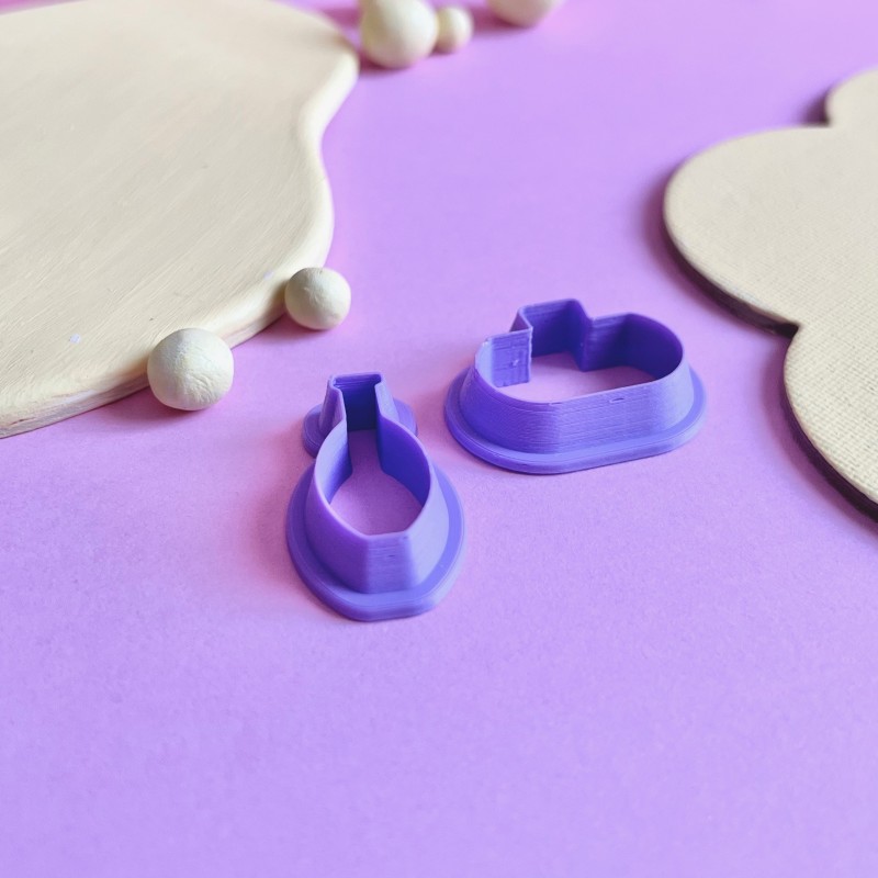 Pack cortadores para arcilla polimérica jarrones