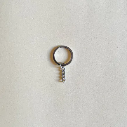 Llavero de acero inoxidable