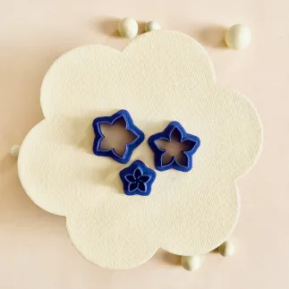 Set cortadores arcilla polimérica - Poinsettia