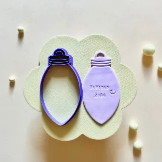 Cortador arcilla polimérica: adorno de navidad - Lylo Tools