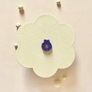 Cortador arcilla polimérica: corona de Navidad con lazo - Lylo Tools