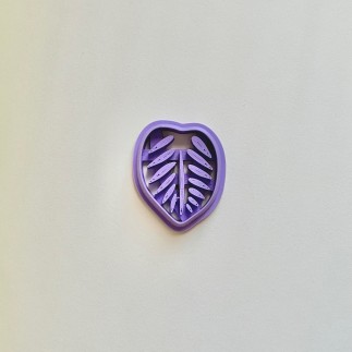 Cortador para arcilla polimérica hoja monstera - Lylo Tools