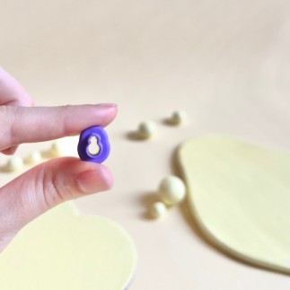 Mini cortador arcilla polimérica para hacer pétalos