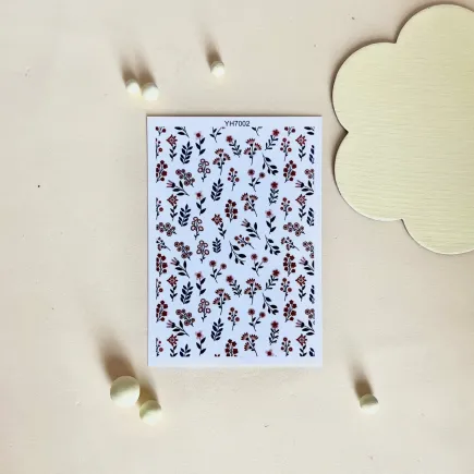 Papel transferencia arcilla polimérica: flores y hojas - Lylo Tools