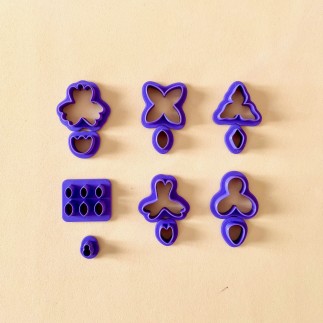 Pack de cortadores para hacer pétalos - Lylo Tools
