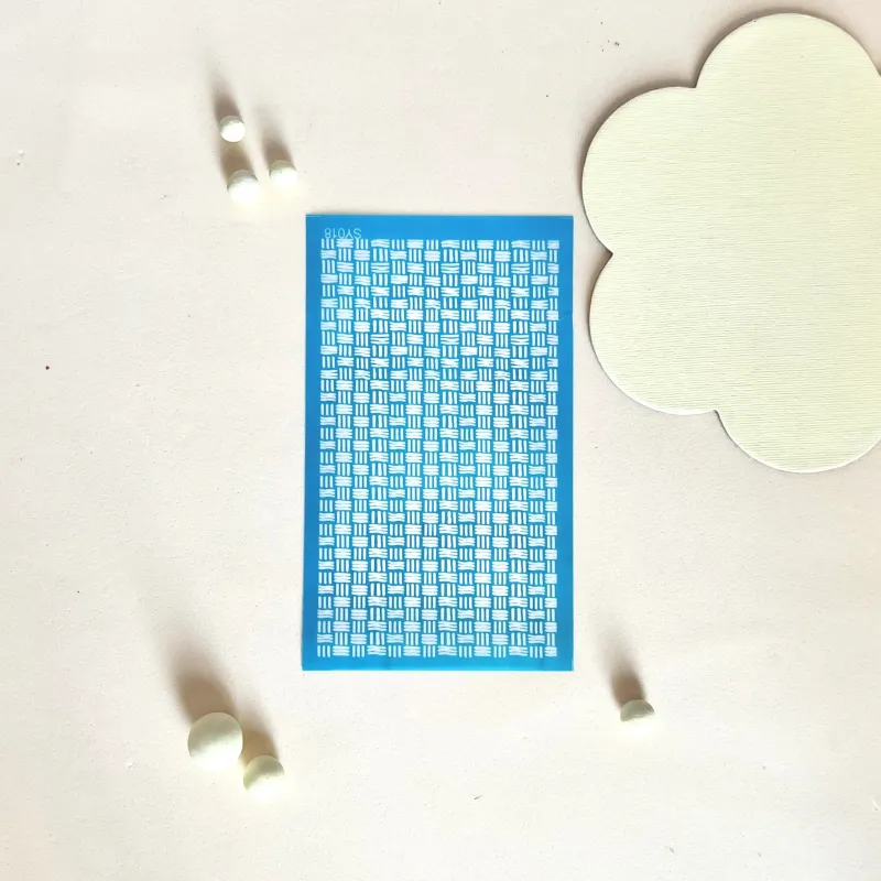 Silk screen efecto tejido Silk screen efecto tejido