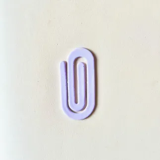 Cortador margcapáginas arcilla polimérica - Forma clip