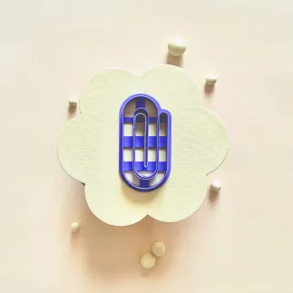 Cortador marcapáginas arcilla polimérica: forma clip - Lylo Tools