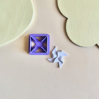 Cortador arcilla polimérica: forma molinillo de viento - Lylo Tools