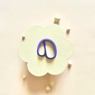 Cortador arcilla polimérica - Arco forma orgánica