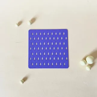 Stencil para arcilla polimérica: galleta de jengibre - Lylo Tools