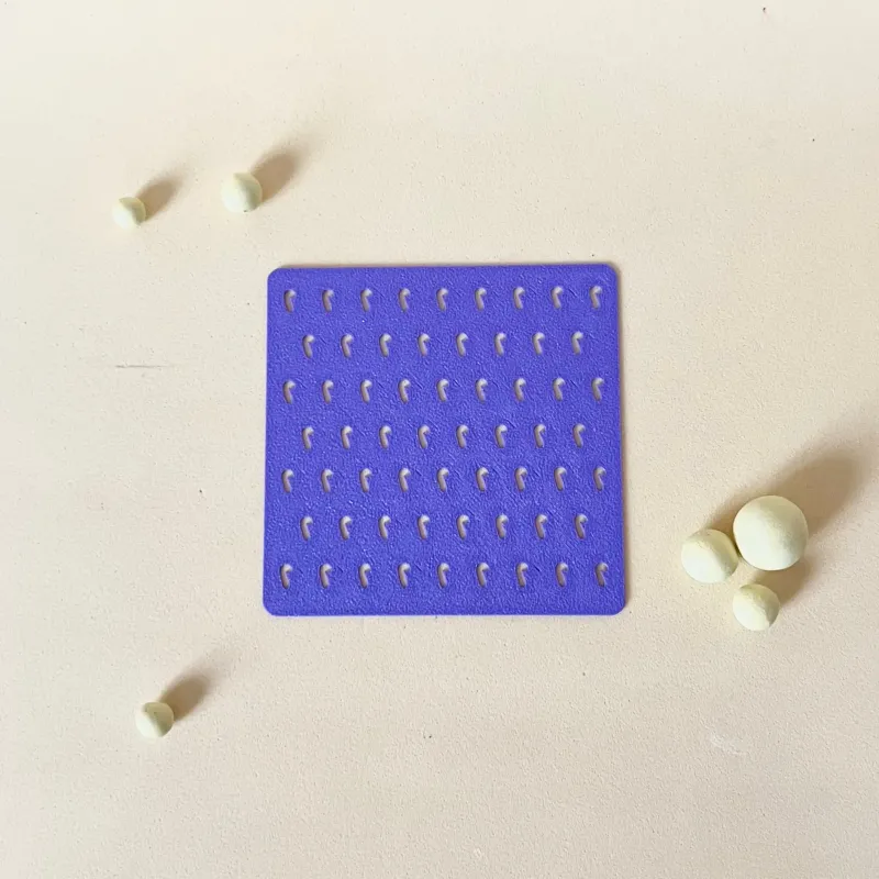 Stencil para arcilla polimérica - garrota caramelo navidad Stencil para arcilla polimérica - garrota caramelo navidad