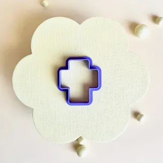 Cortador arcilla polimérica - cruz