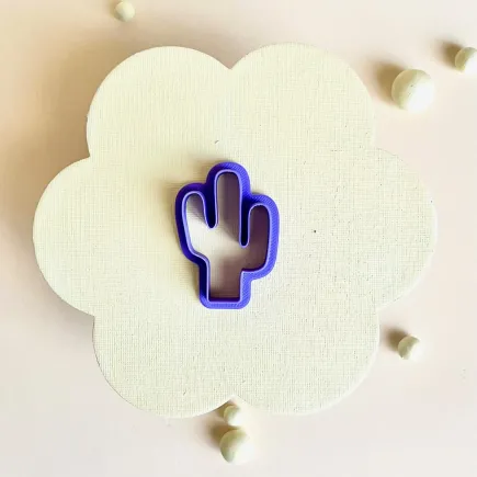 Cortador arcilla polimérica - cactus