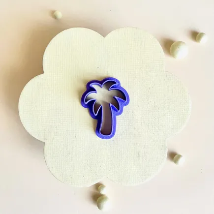 Cortador arcilla polimérica - palmera