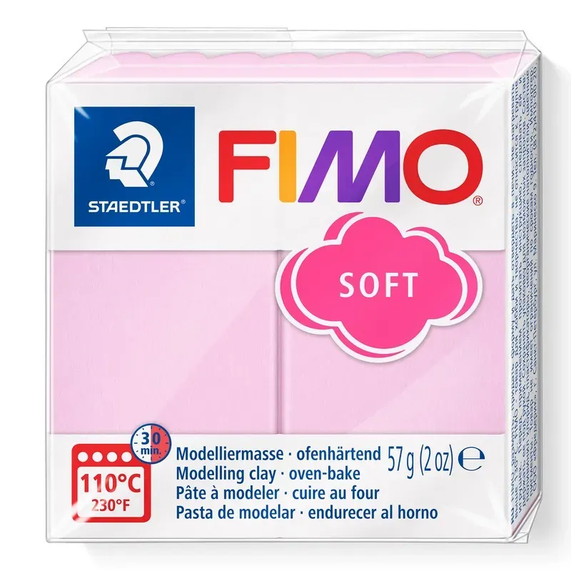 Arcilla polimérica FIMO Soft - Rosa