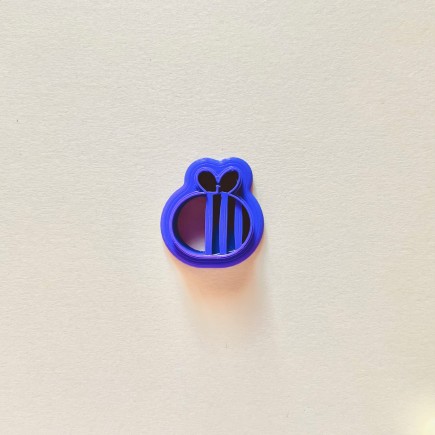 Cortador para arcilla polimérica abeja kawaii