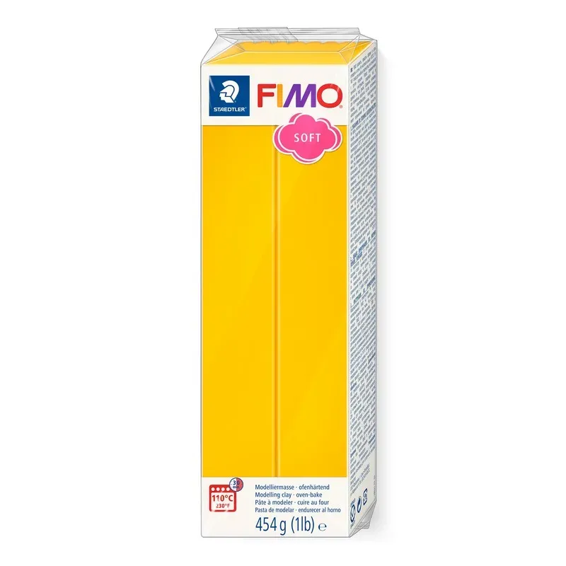 Arcilla polimérica FIMO Soft - Amarillo 454gr. Arcilla polimérica FIMO Soft - Amarillo 454gr.