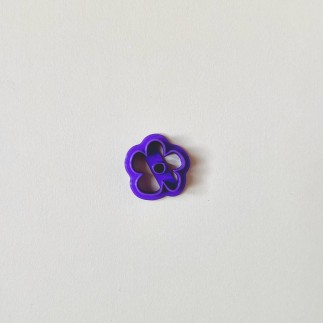 Cortador para arcilla polimérica flor orgánica 5 pétalos - Lylo Tools