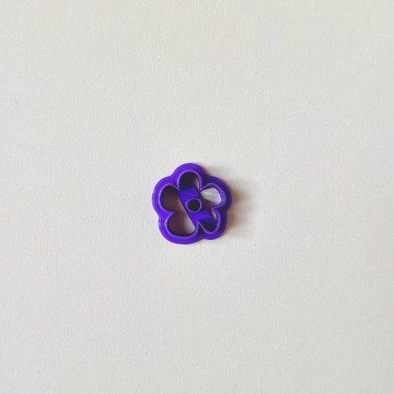 Cortador para arcilla polimérica flor orgánica 5 pétalos - Lylo Tools