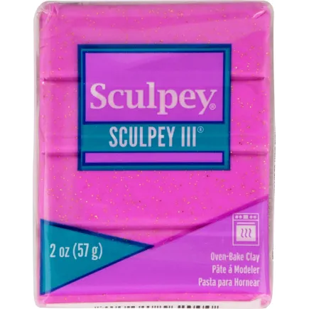 Arcilla polimérica Sculpey III violeta purpurina - Lylo Tools