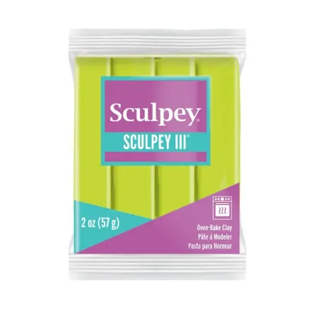 Arcilla polimérica Sculpey III verde primaveral - Lylo Tools