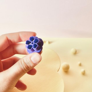 Cortador para arcilla polimérica flor de cerezo