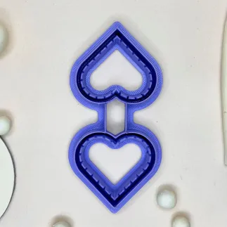 Cortador arcilla polimérica: corazón para llavero - Lylo Tools