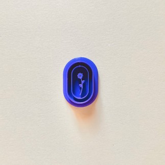 Cortador para arcilla polimérica con marco y margarita - Lylo Tools