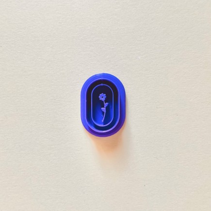 Cortador para arcilla polimérica con marco y margarita