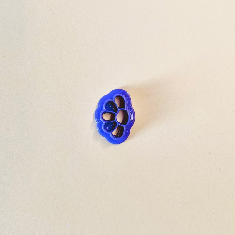 Cortador para arcilla polimérica mitad margarita